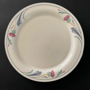 2 Millennium Edition,  Lenox Poppies on Blue, Dinner Plates, Collectors Item